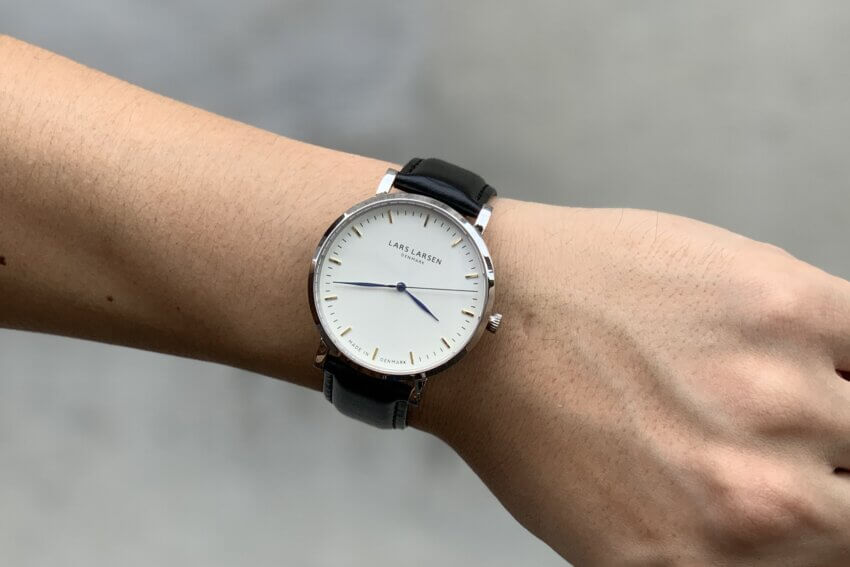 エルラーセンの腕時計のlw43のサイズ感・着用感