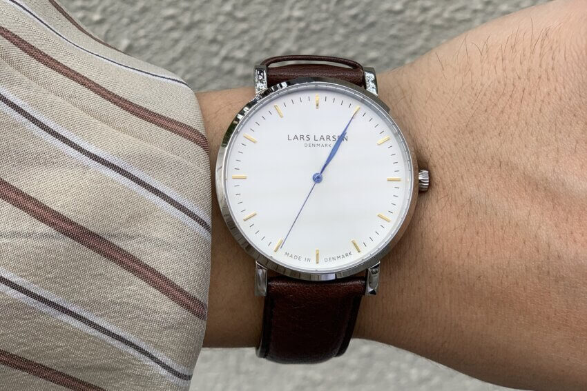 エルラーセンの腕時計のlw43のサイズ感・着用感