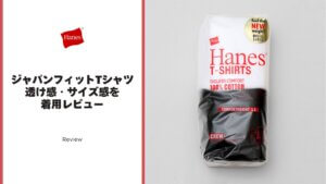 ヘインズのジャパンフィットTシャツは透ける？サイズ感と対策方法を徹底解説