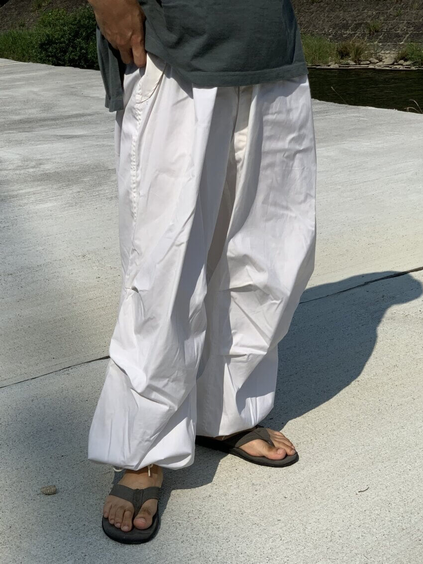 アメリカ軍のスノーカモパンツのサイズ感・着用感