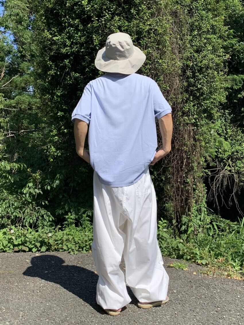 アメリカ軍のスノーカモパンツのコーデ