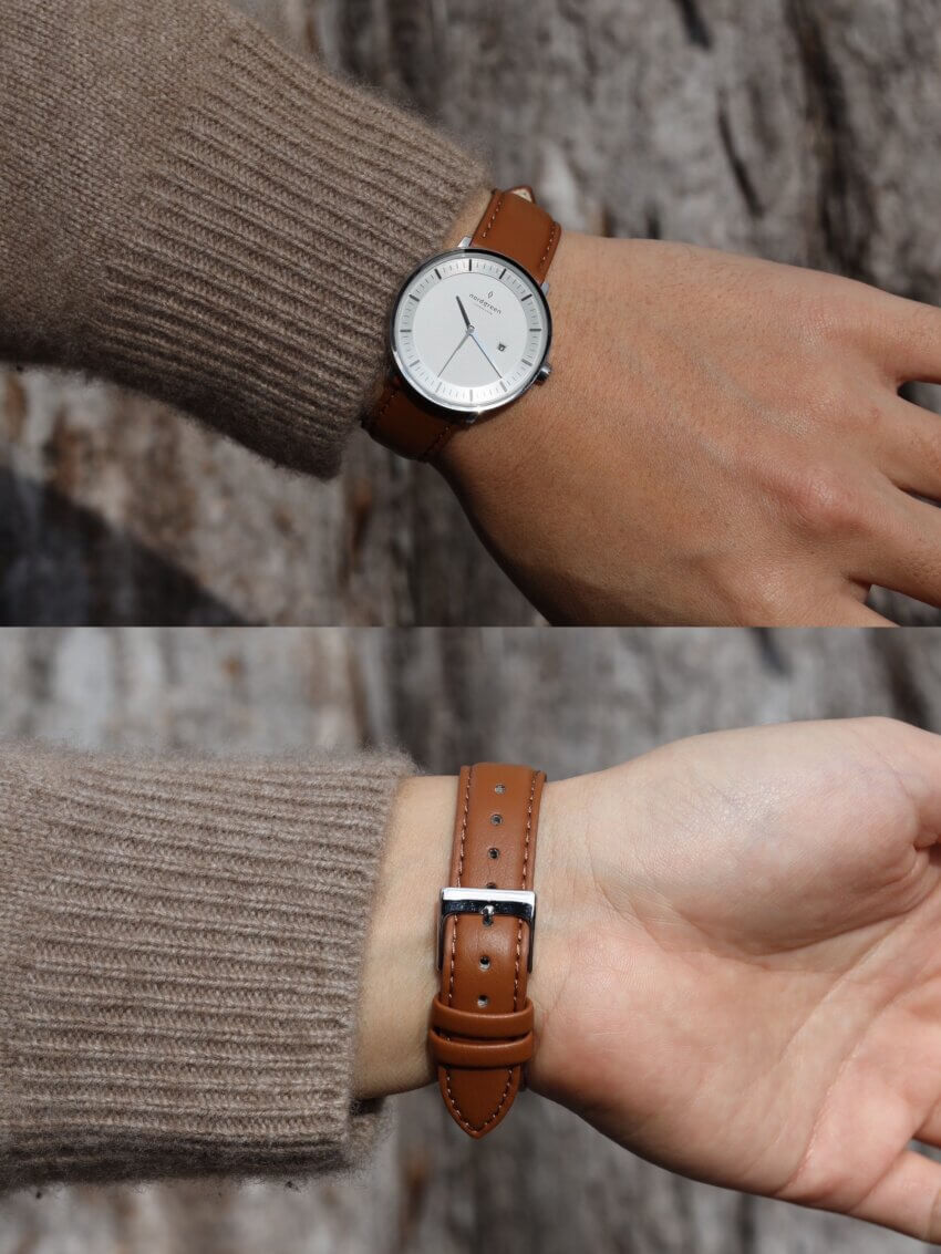 ノードグリーンの腕時計「フィロソファ」のサイズ感・着用感
