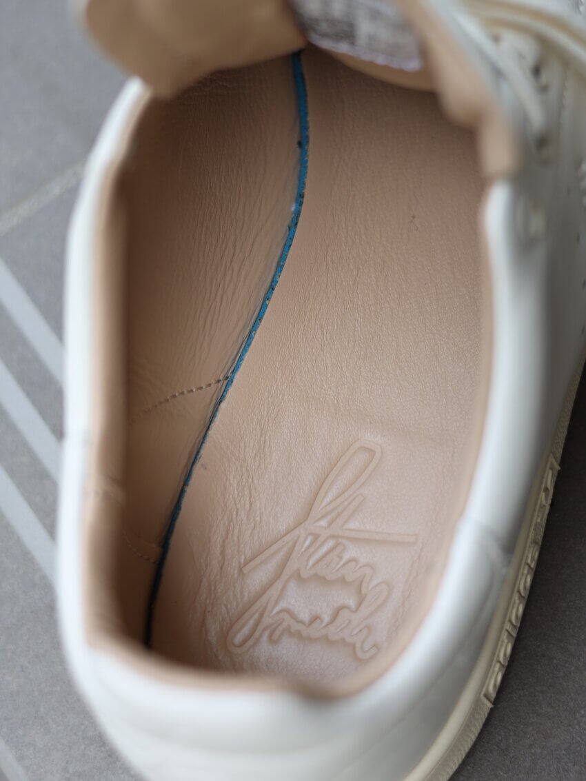スタンスミスLUXのレザーライニング(インソール)
