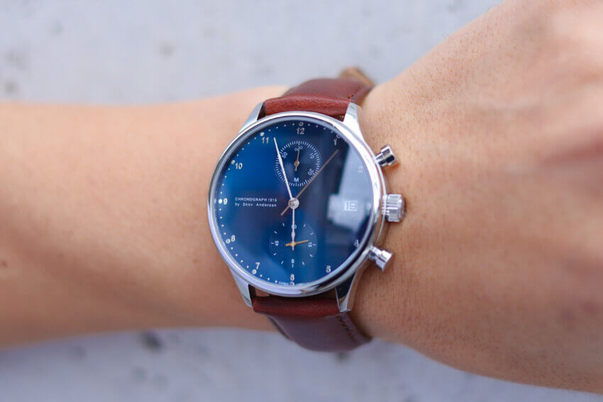 アバウトヴィンテージの腕時計「1815」の着用感・サイズ感