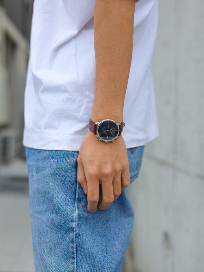 アバウトヴィンテージの腕時計「1815」のコーデ