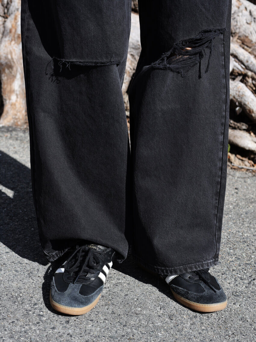 アディダスのサンバデコンの着用イメージ・サイズ感