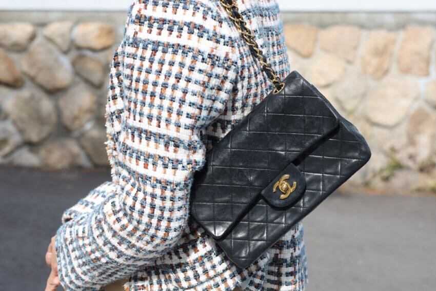 シャネルのマトラッセコーデ