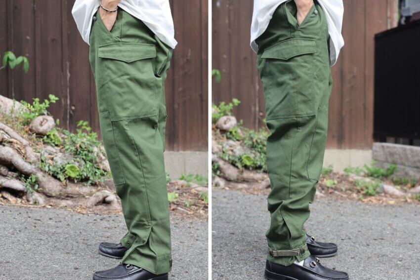 スウェーデン軍のM-59カーゴパンツ