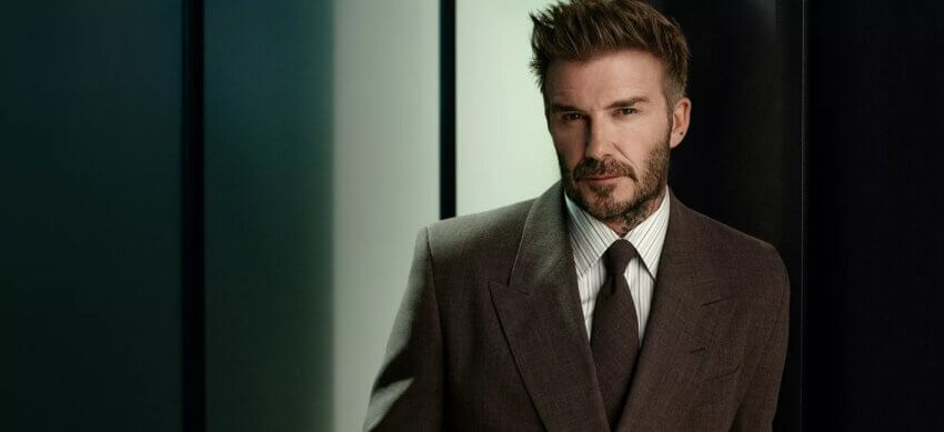 デイヴィッドベッカム着用のヒューゴボス