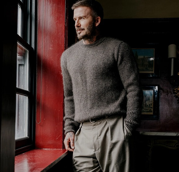 デイヴィッドベッカム着用のヒューゴボスコーデ