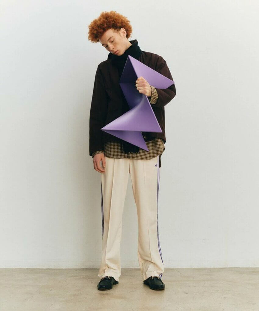 アディダスのトラックパンツ「ベッケンバウアー」のコーデ