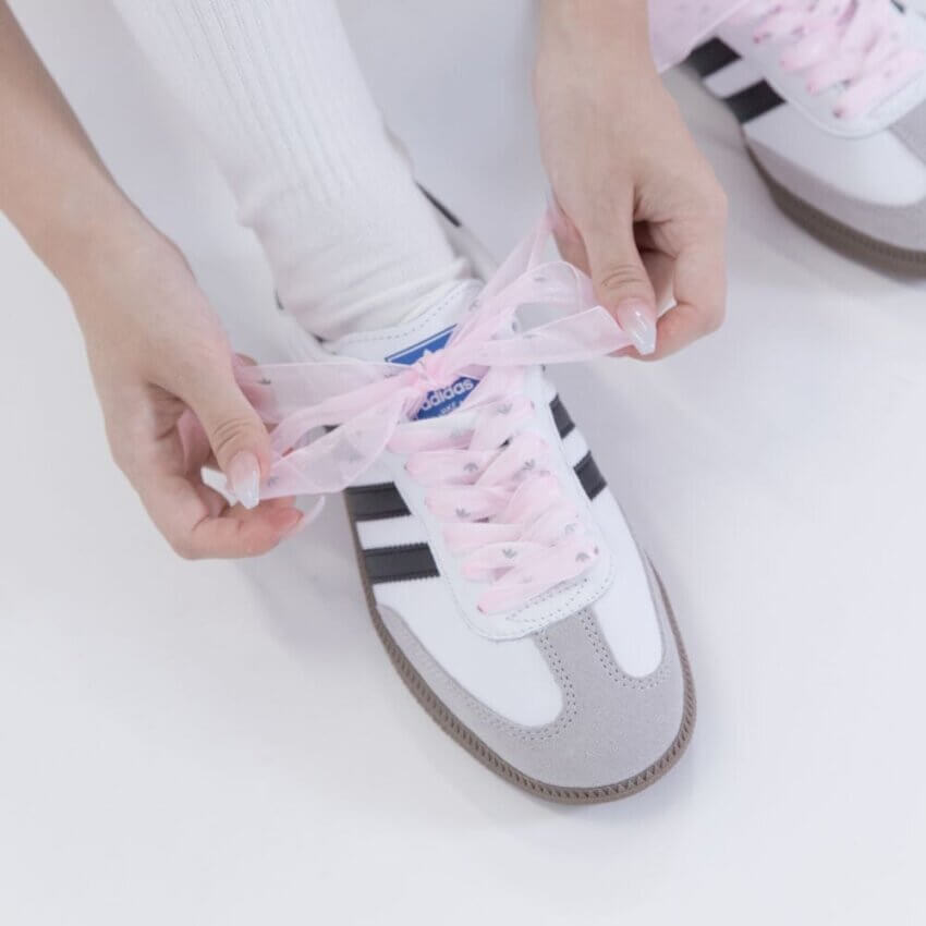 adidasのリボンシューレース「ORIBBON」