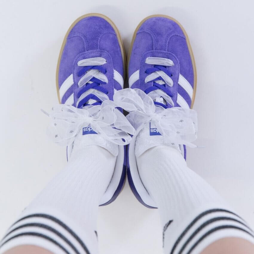 adidasのリボンシューレース「ORIBBON」の結び方