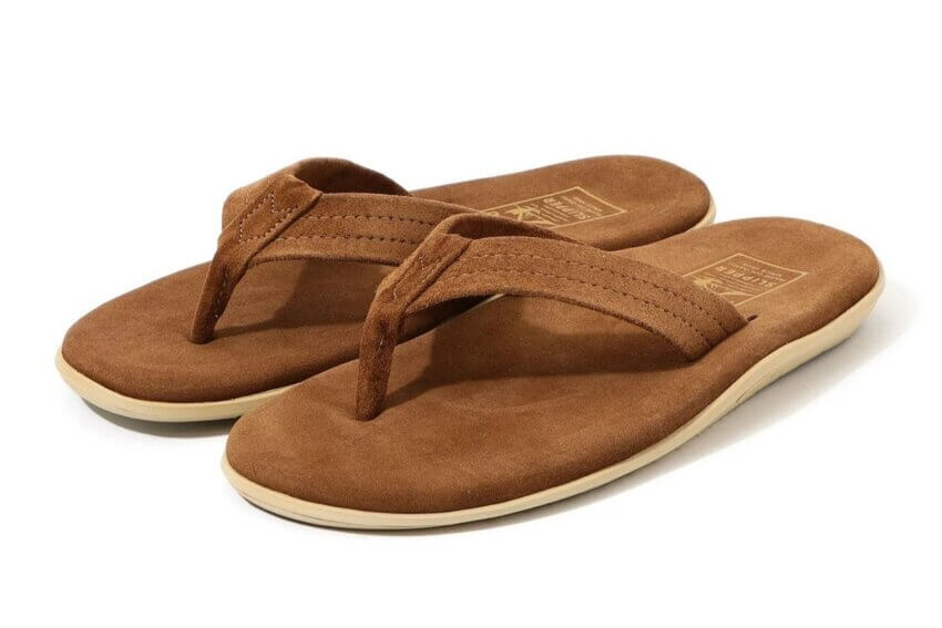 アイランドスリッパのレザーサンダル