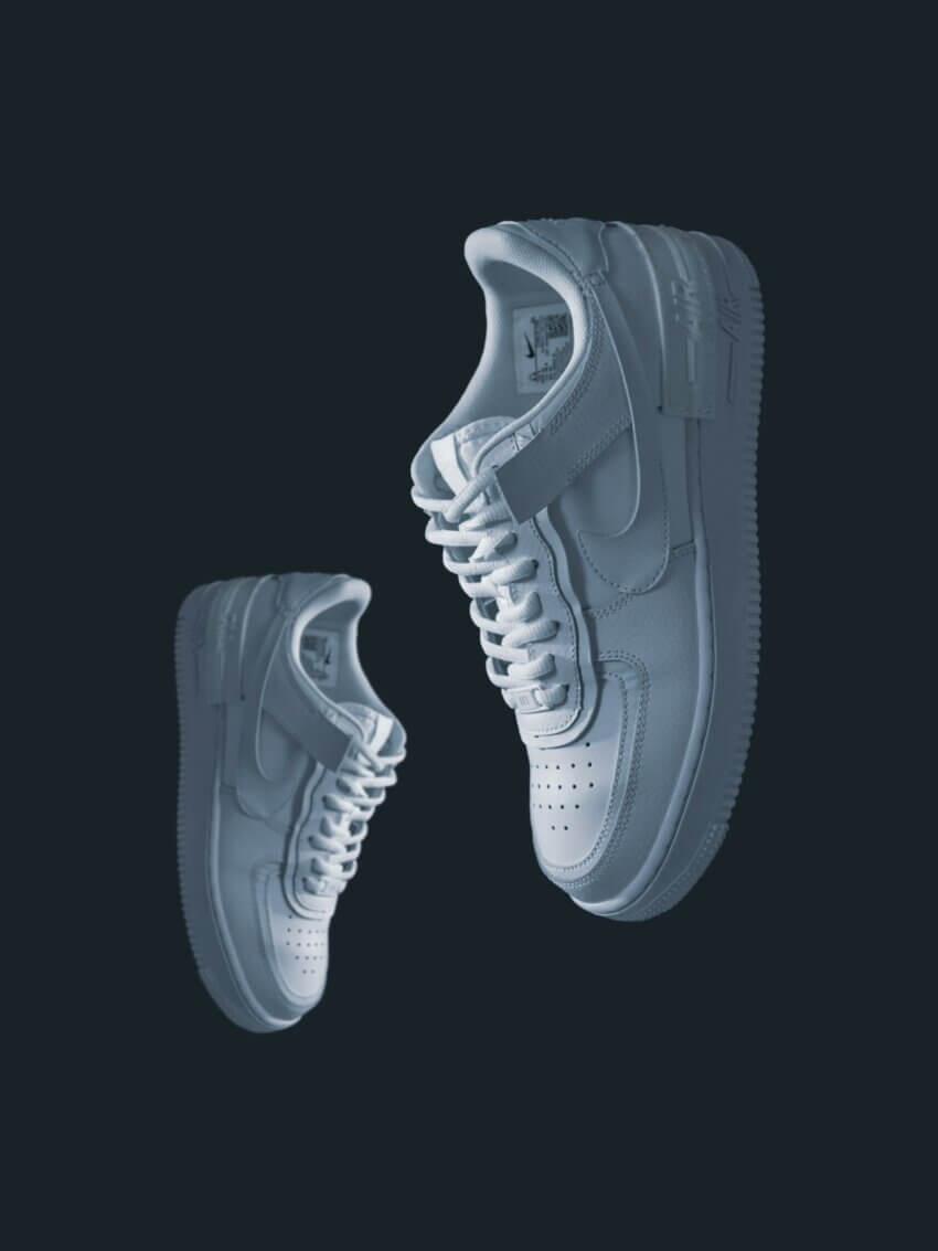 ナイキの白スニーカー