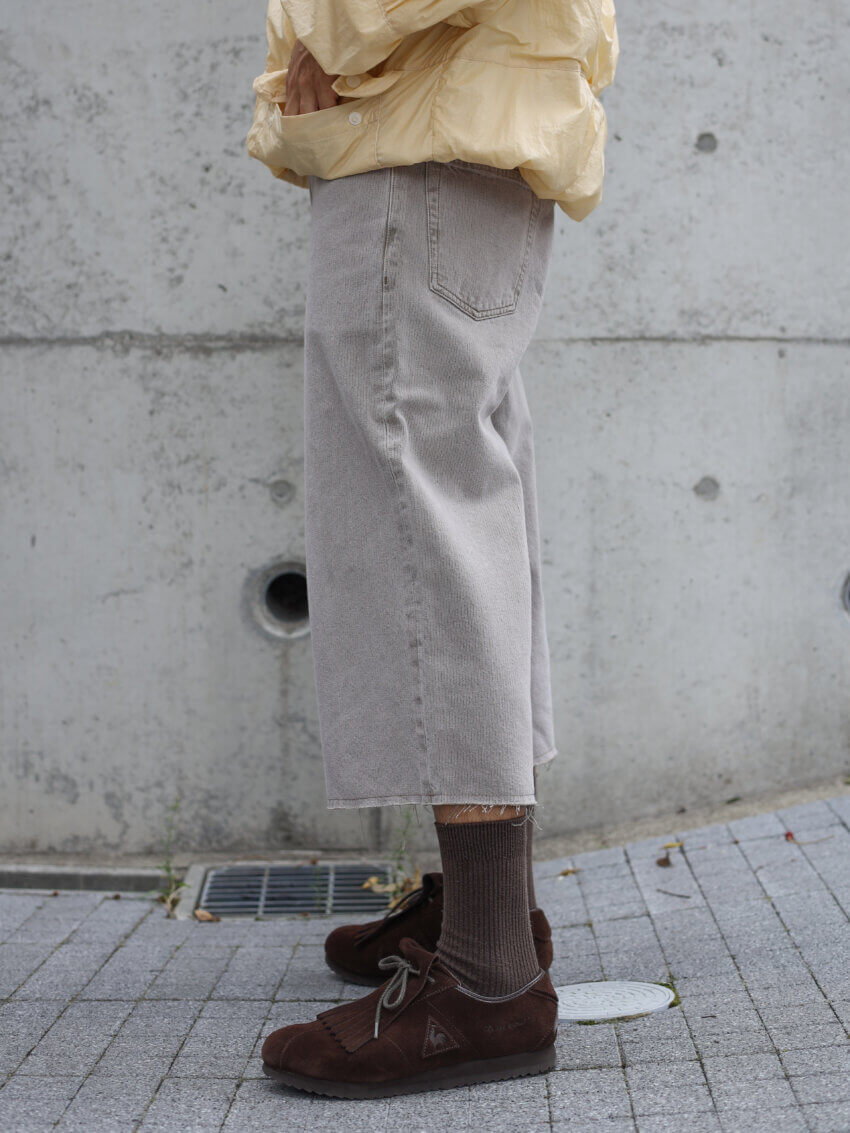 アワーレガシーのCAPRI CUTデニムのサイズ感・着用感