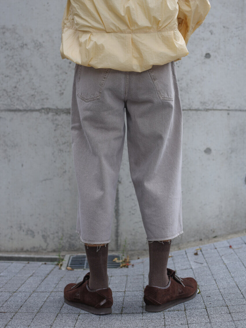 アワーレガシーのCAPRI CUTデニムのサイズ感・着用感