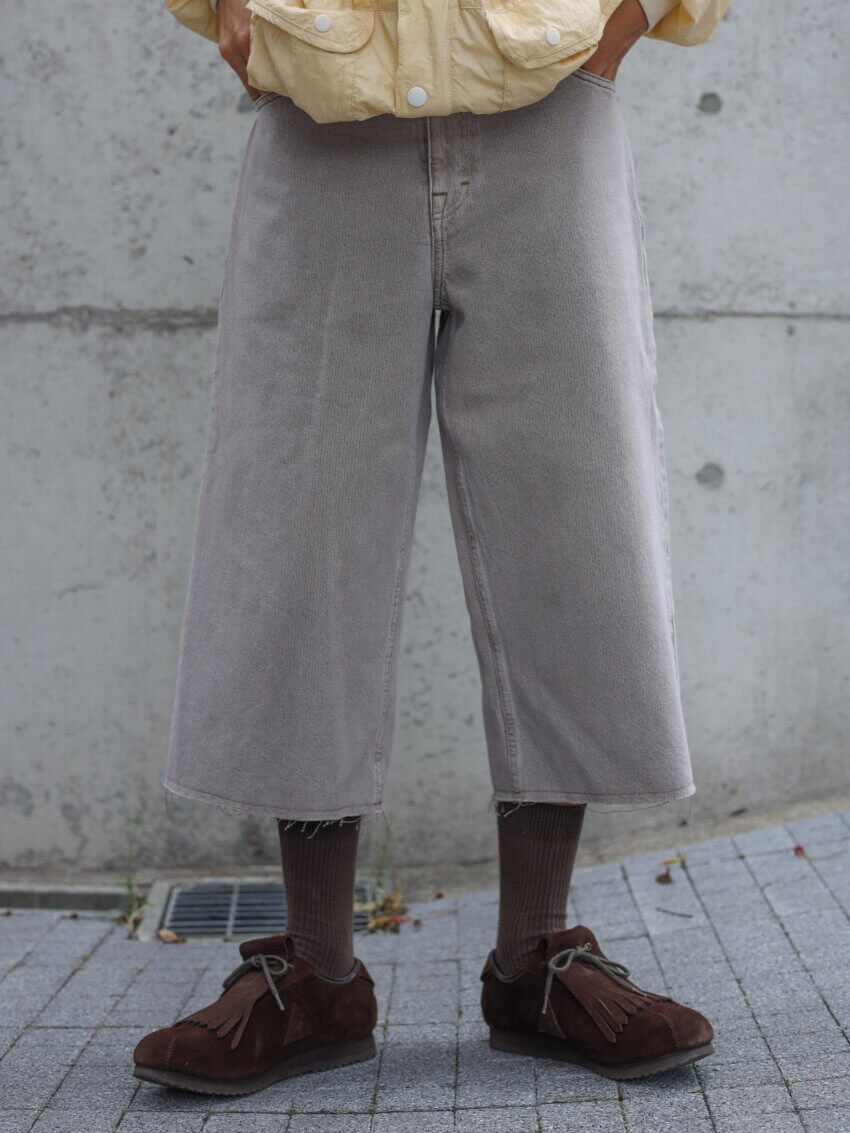 アワーレガシーのCAPRI CUTデニムのサイズ感・着用感