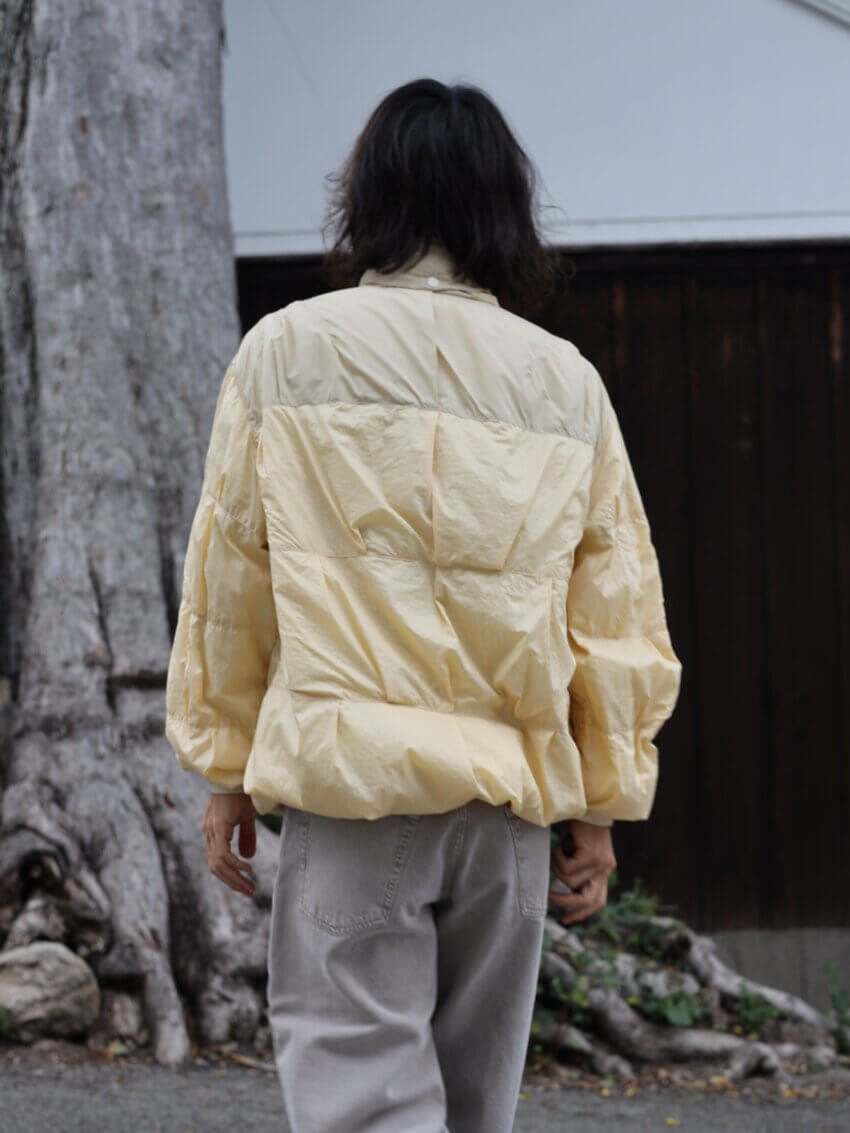 アワーレガシーのパッファージャケットのサイズ感・着用感