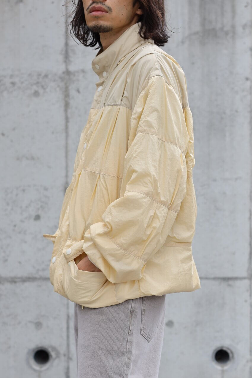 アワーレガシーのパッファージャケットのサイズ感・着用感