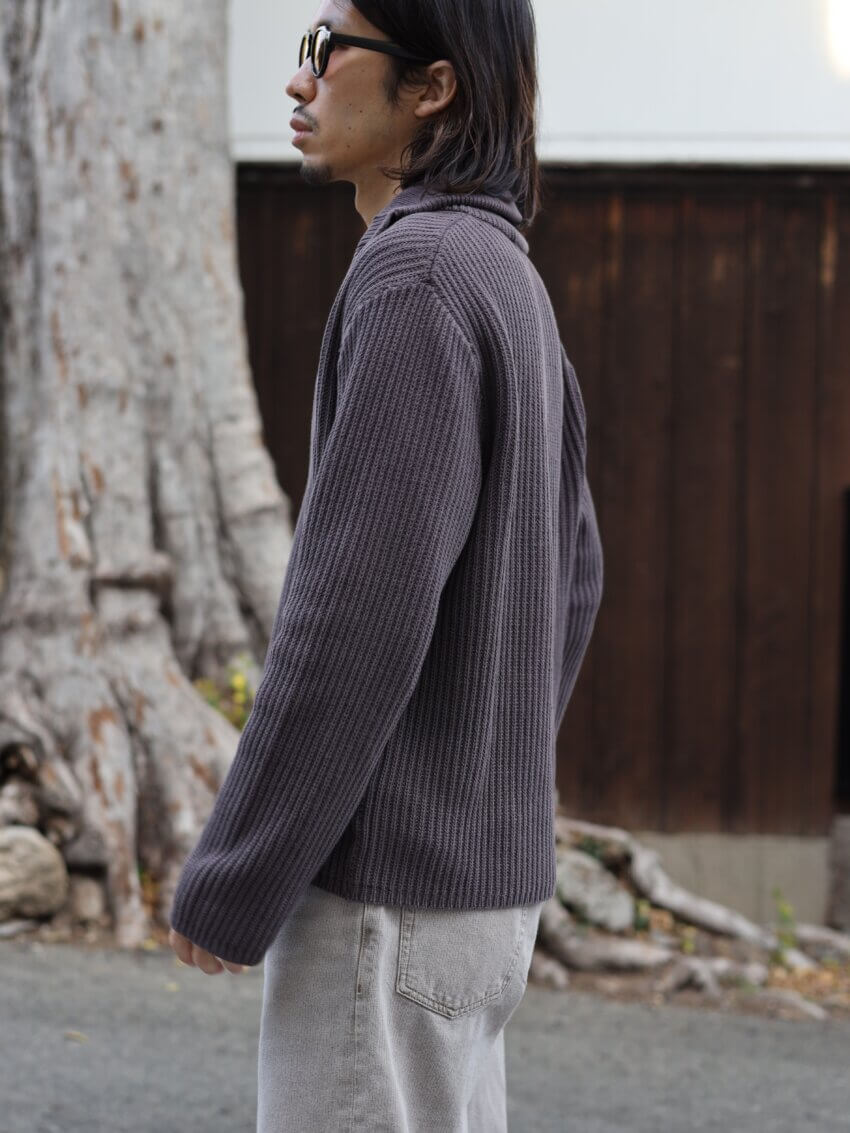 アワーレガシーのナビゲーターニットポロのサイズ感・着用感