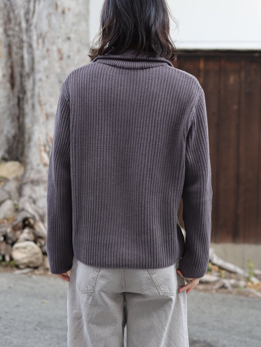 アワーレガシーのナビゲーターニットポロのサイズ感・着用感