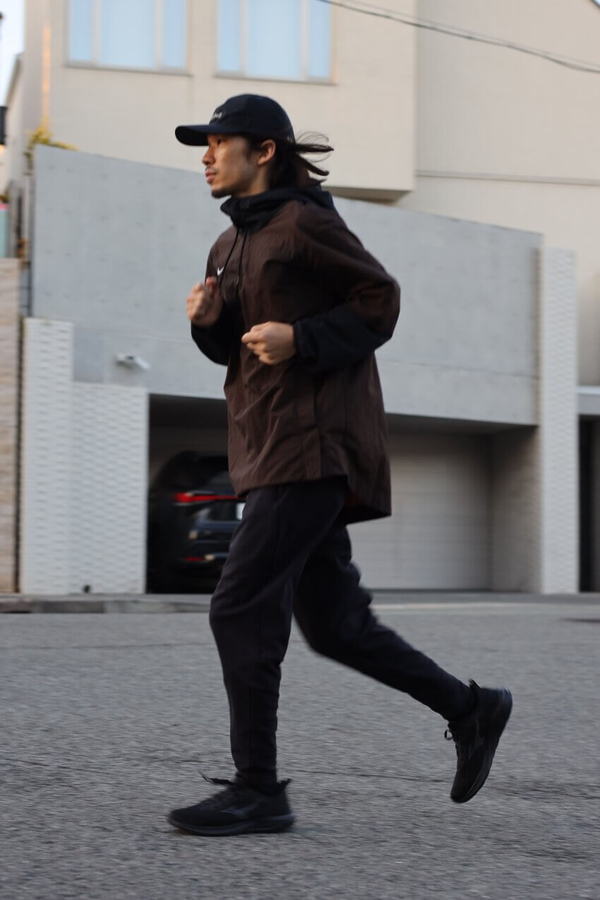 ミズノのエナジーランナーズ2のコーデ