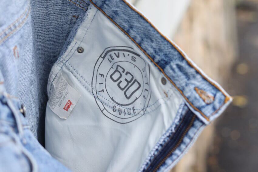 90年代のユーロリーバイスの630ジーンズ