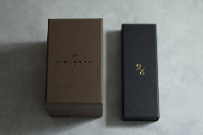 アバウトヴィンテージの時計とベルトの収納箱