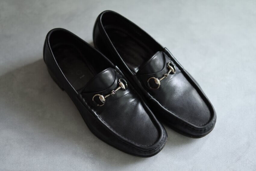 20~30年前のグッチのホースビットローファー