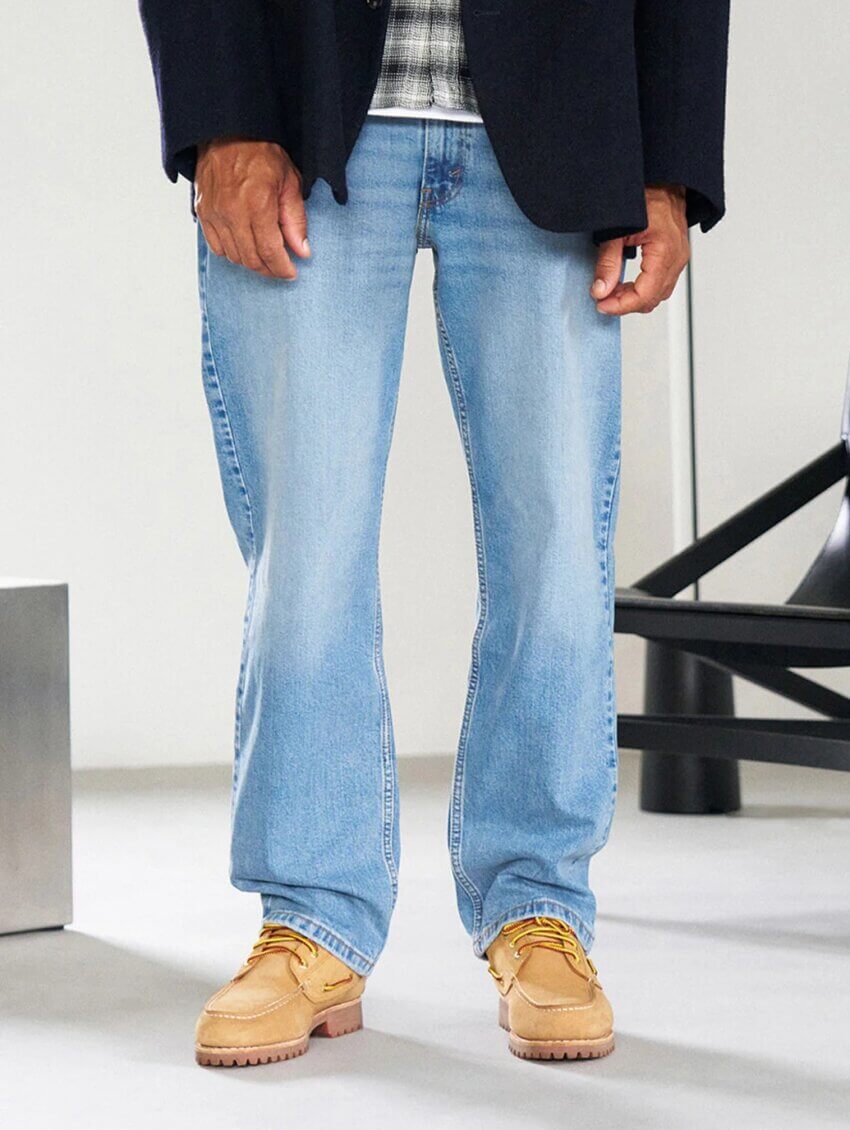 リーバイス550の古着のサイズ感・着用感(前)