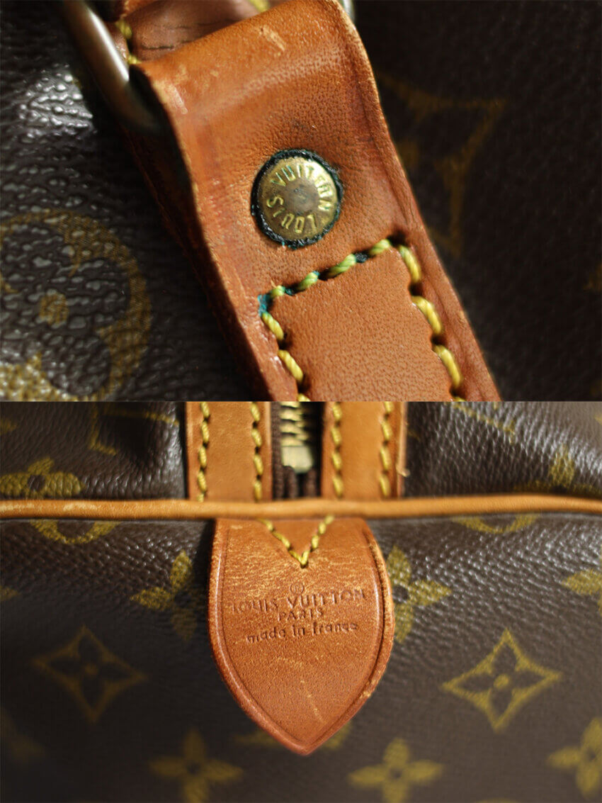 40年前のヴィンテージルイヴィトンのサックスプール35