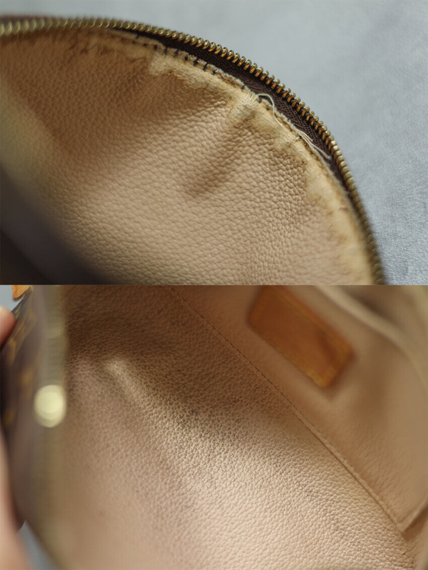 40年前のヴィンテージルイヴィトンのポシェットコスメティック