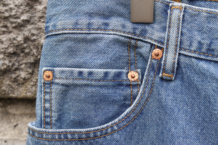 リーバイス517の古着のポケット
