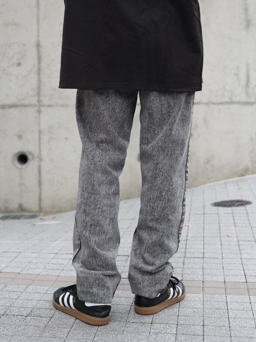 リーバイス550の古着のサイズ感・着用感(後ろ)