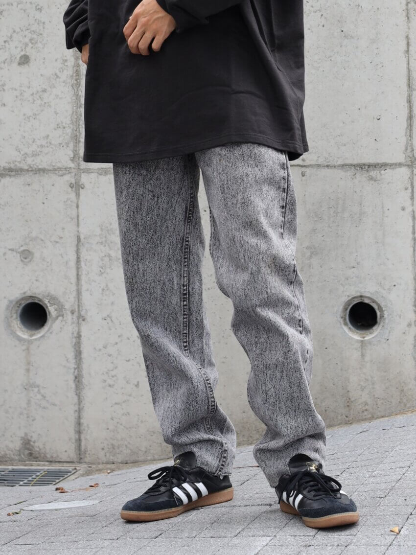 リーバイス550の古着のサイズ感・着用感(前)