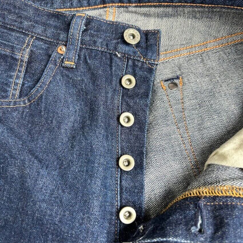 大戦期のリーバイスのボタン