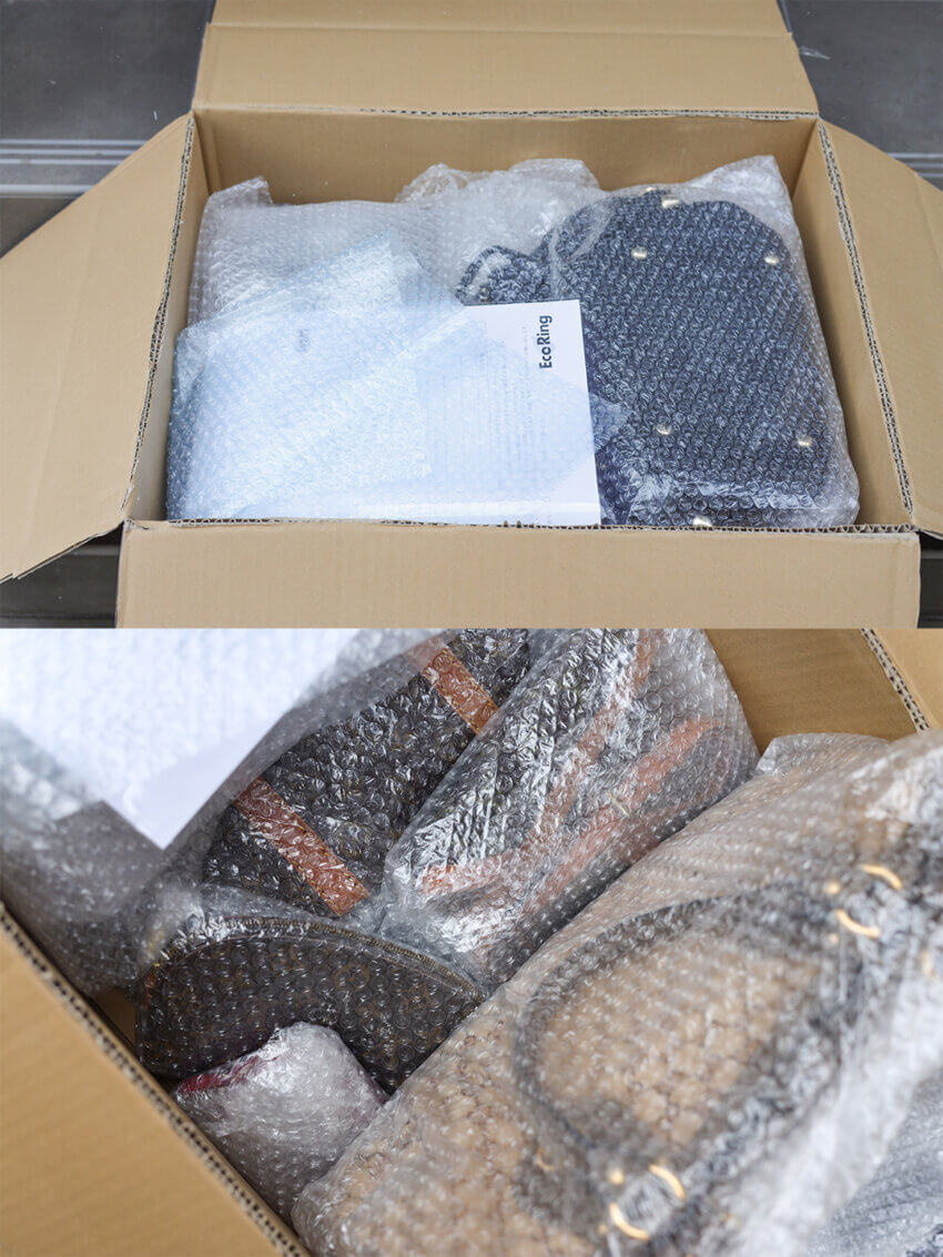 エコリングの宅配買取返却物の中身