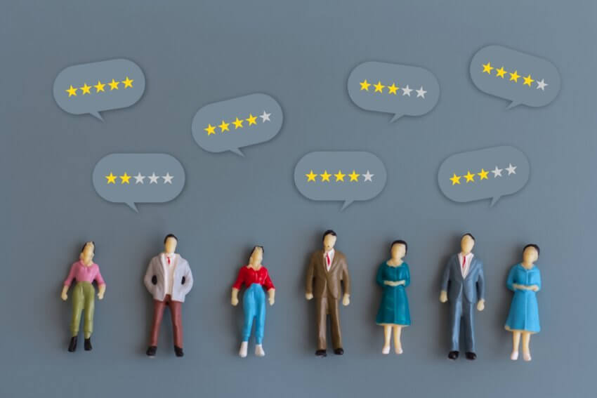 評価・口コミ・評判・スター