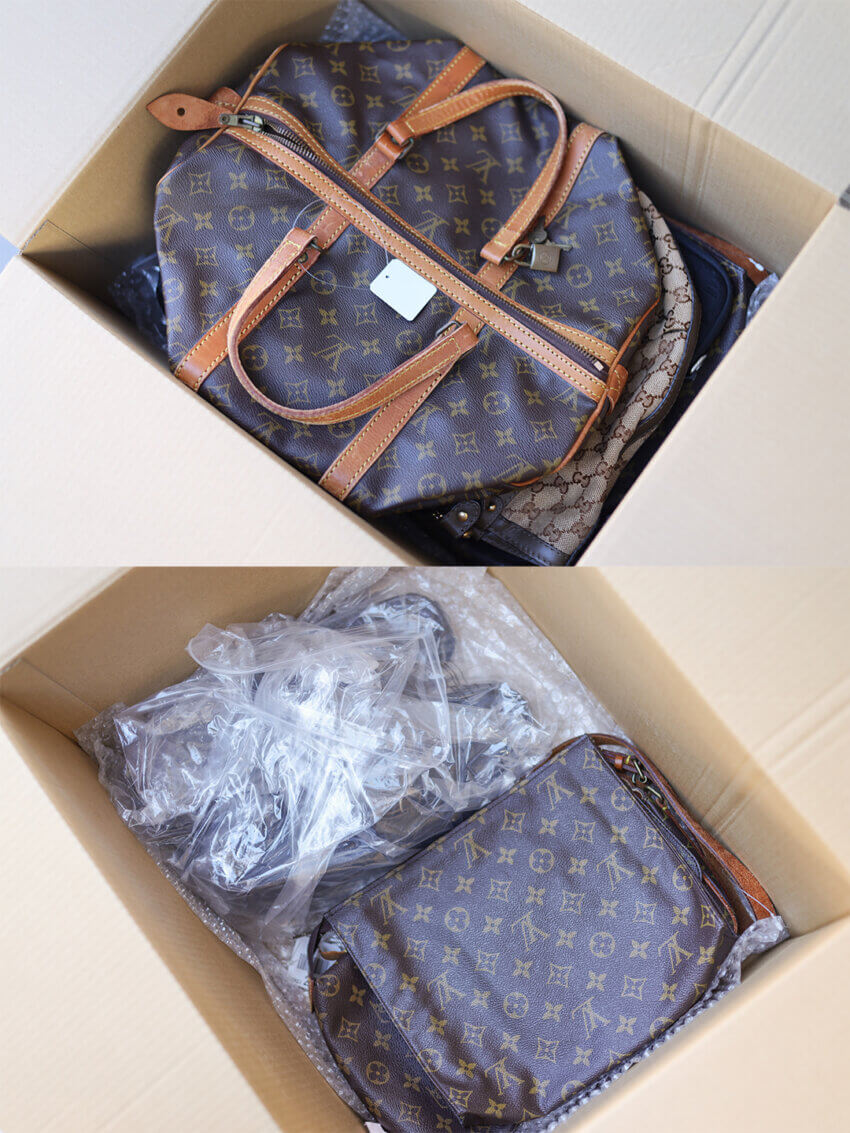 まねきやの返送時の梱包状態