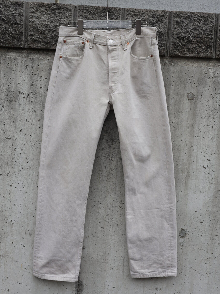 ユーロリーバイス501エクリュイギリス製