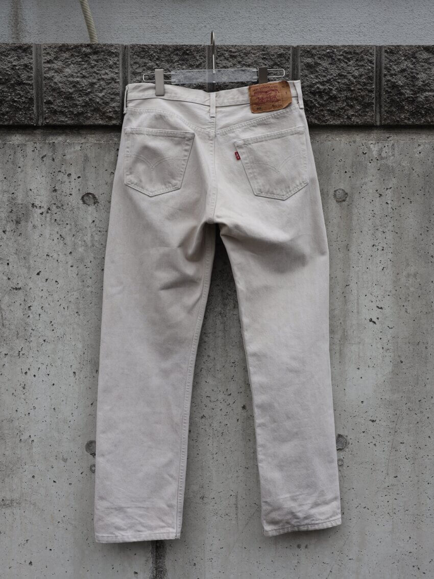 ユーロリーバイス501エクリュイギリス製