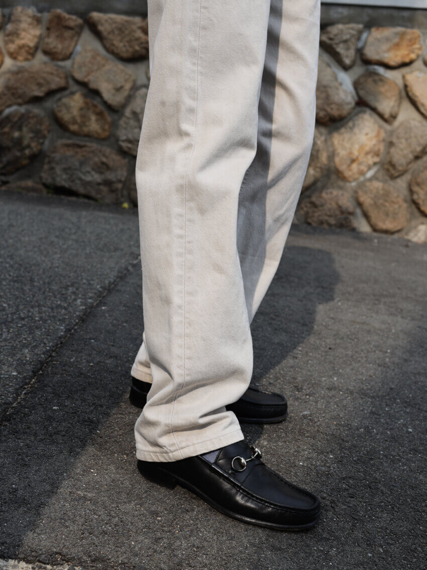 ユーロリーバイス501エクリュイギリス製の着用感