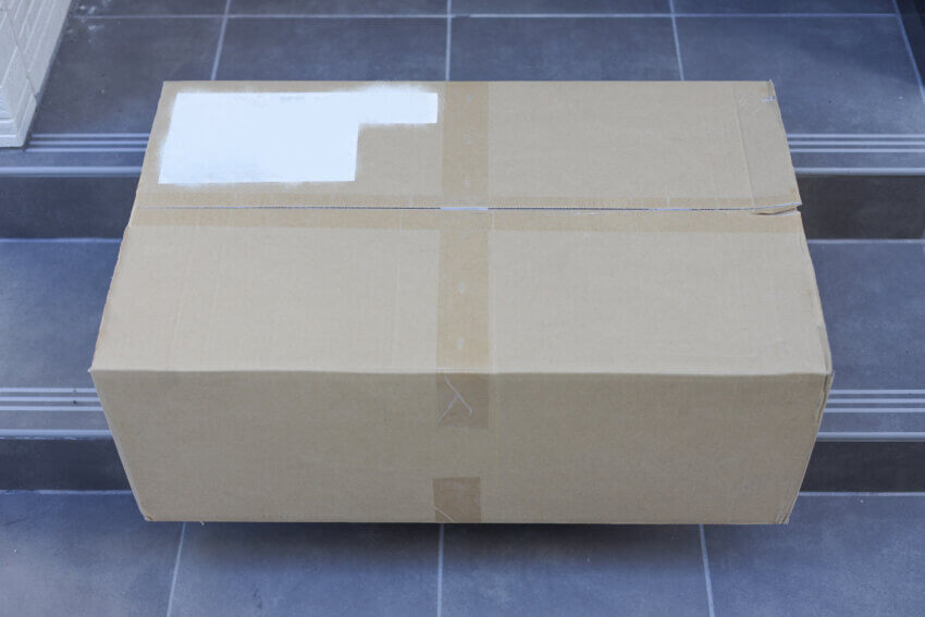 ブランディアから返送された買取の梱包状態