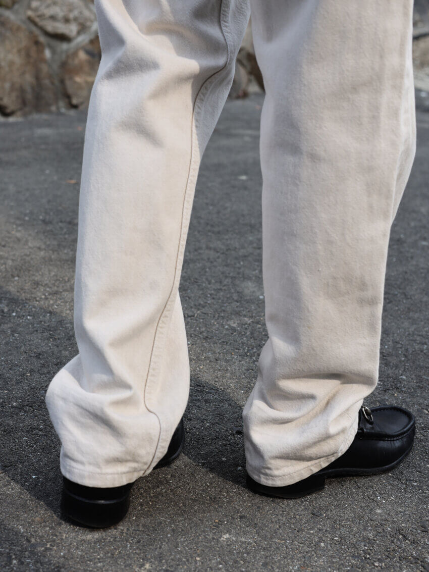 ユーロリーバイス501エクリュイギリス製の着用感