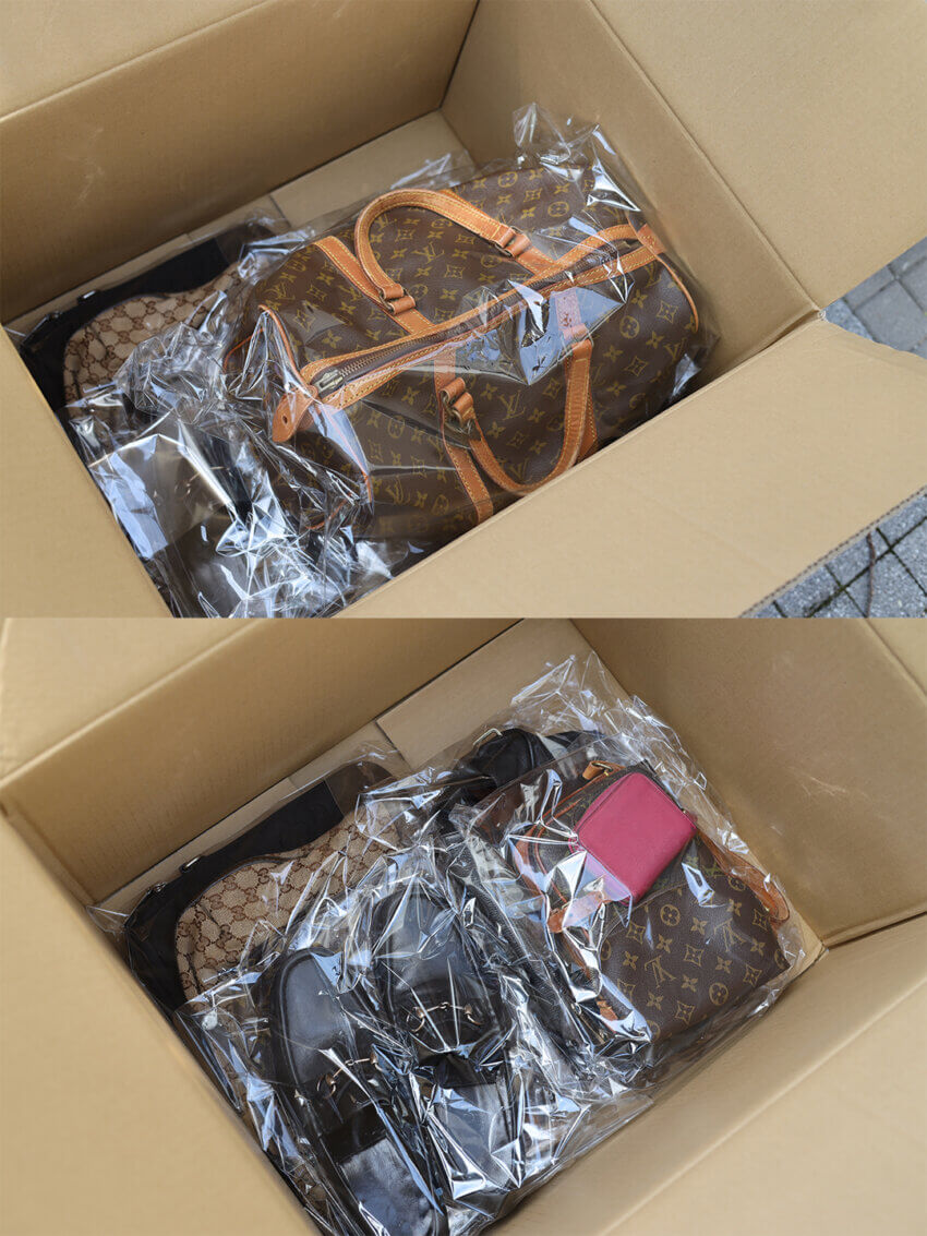 セカンドストリートの宅配買取で返送された商品の梱包状態