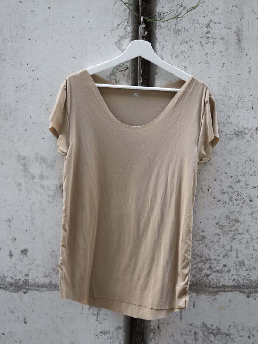 グンゼのin.T(Tシャツ専用 ゆったり 2枚組 汗取り付き 半袖 ボートネックインナー)