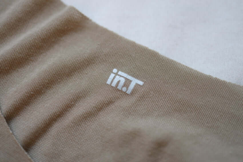 グンゼのin.T(Tシャツ専用 ゆったり 2枚組 汗取り付き 半袖 ボートネックインナー)の生地感